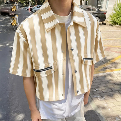 Striped Casual Summer Shirt