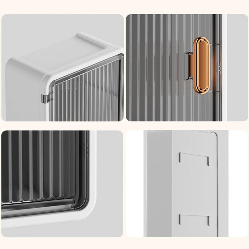 Wall-Mounted Tissue Shelf