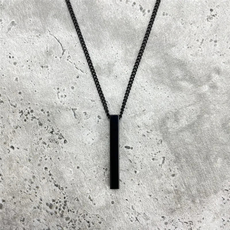 Metal Square Stainless Rectangular Pendant Party