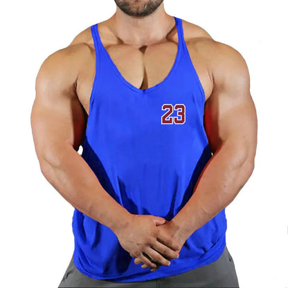 Bodybuilding Stringer Sleeveless Gym Vest