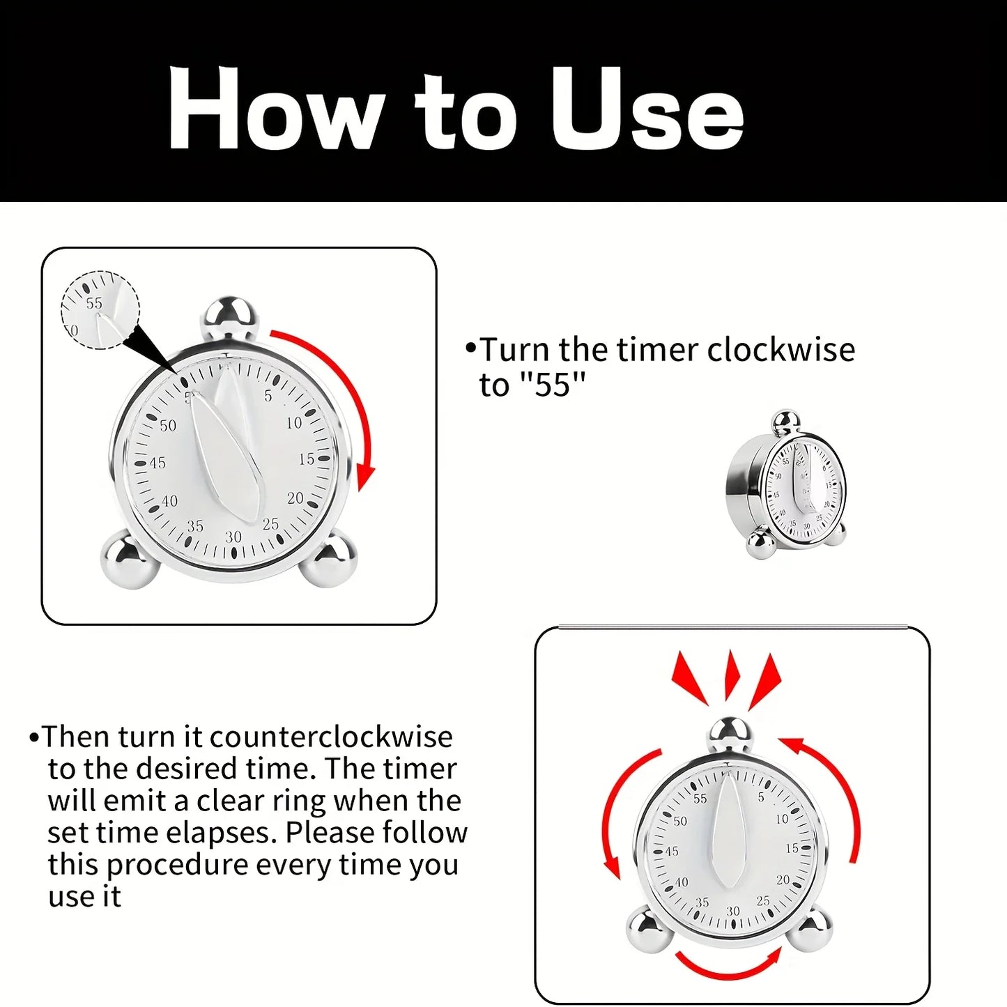 Set Time Power Required Visible