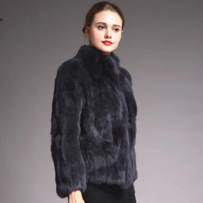 Rabbit Fur Bolero Jacket
