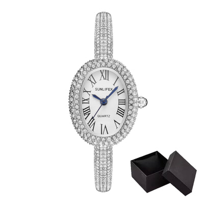 Oval Roman Watch