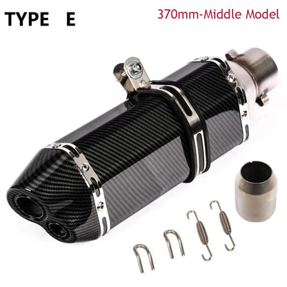 Universal 51mm Stainless Steel Exhaust Muffler Tube