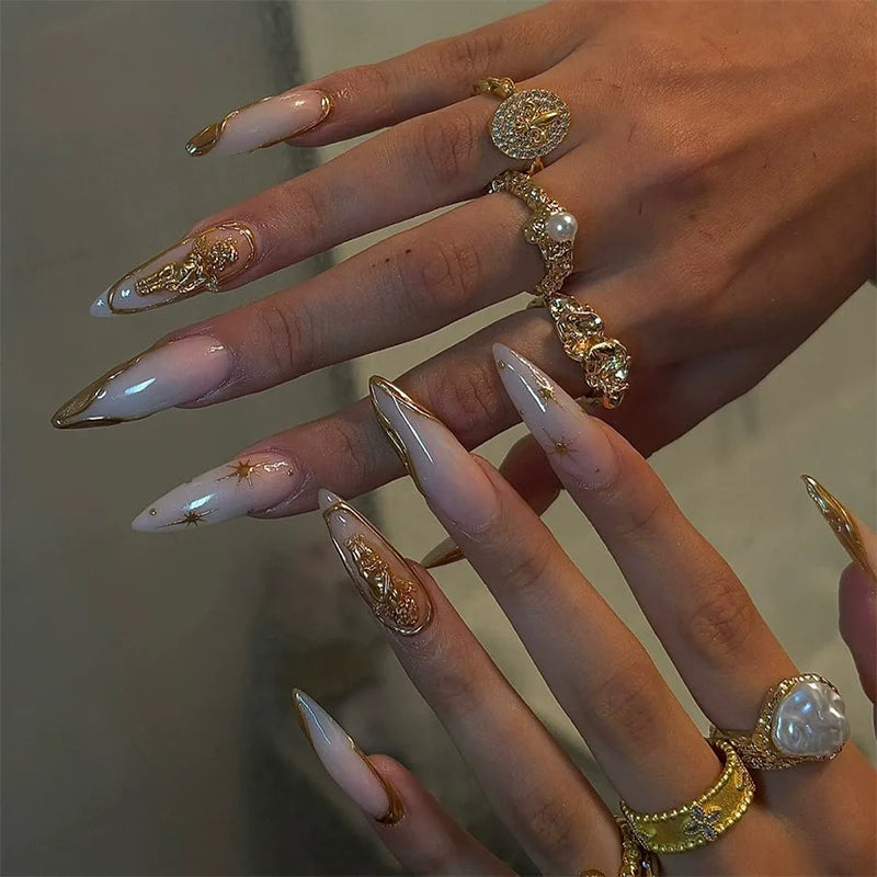 Ballerina Press-On Nail Tips