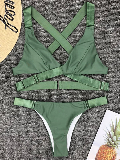 Bandage Bikini Set