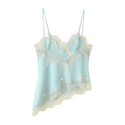 Lace Patchwork Camisole