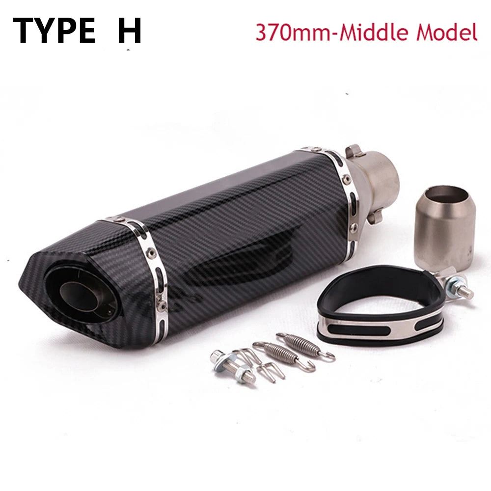 Universal 51mm Stainless Steel Exhaust Muffler Tube