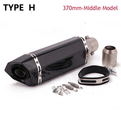 Universal 51mm Stainless Steel Exhaust Muffler Tube
