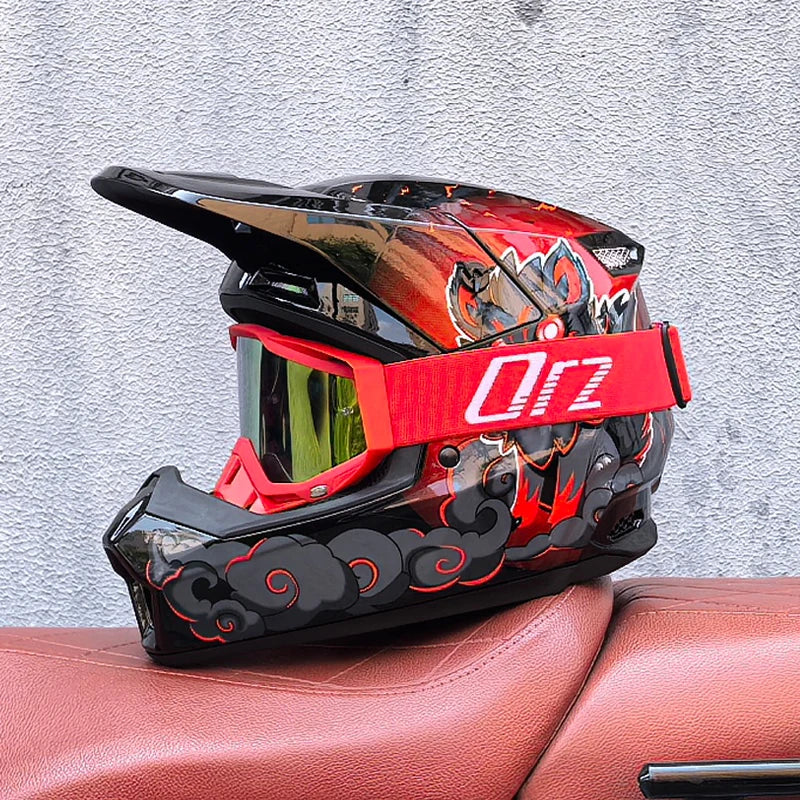Off-Road Rally Full-Face Helmet