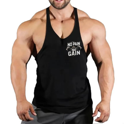 No Pain Gain Barbell Graphic