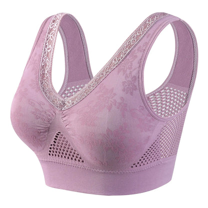 Seamless Push Up Sports Bra