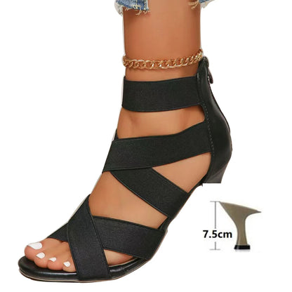 Slip-On Latin Heels