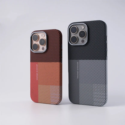 Pixel Grid Magnetic Case for iPhone 17 Pro Max | 17 Pro | 16 Pro Max | 16 Pro | 15 Pro Max | 15 Pro | 14 Pro Max | 14 Pro