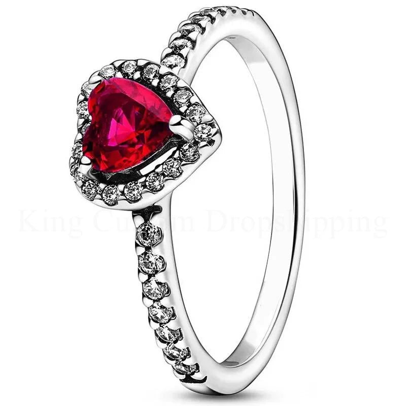 Eternal Rose Heart Ring