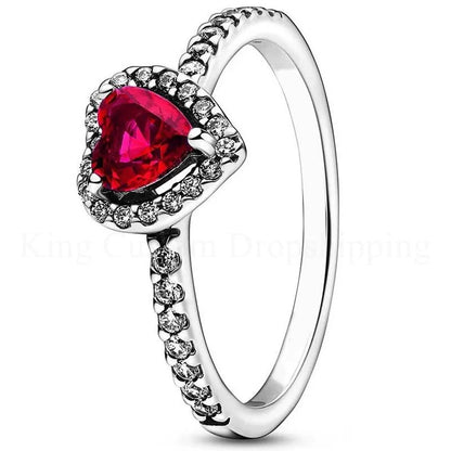 Eternal Rose Heart Ring