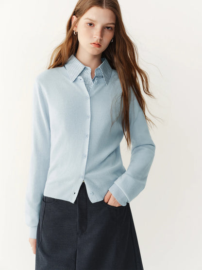Wool V-Neck Cardigan