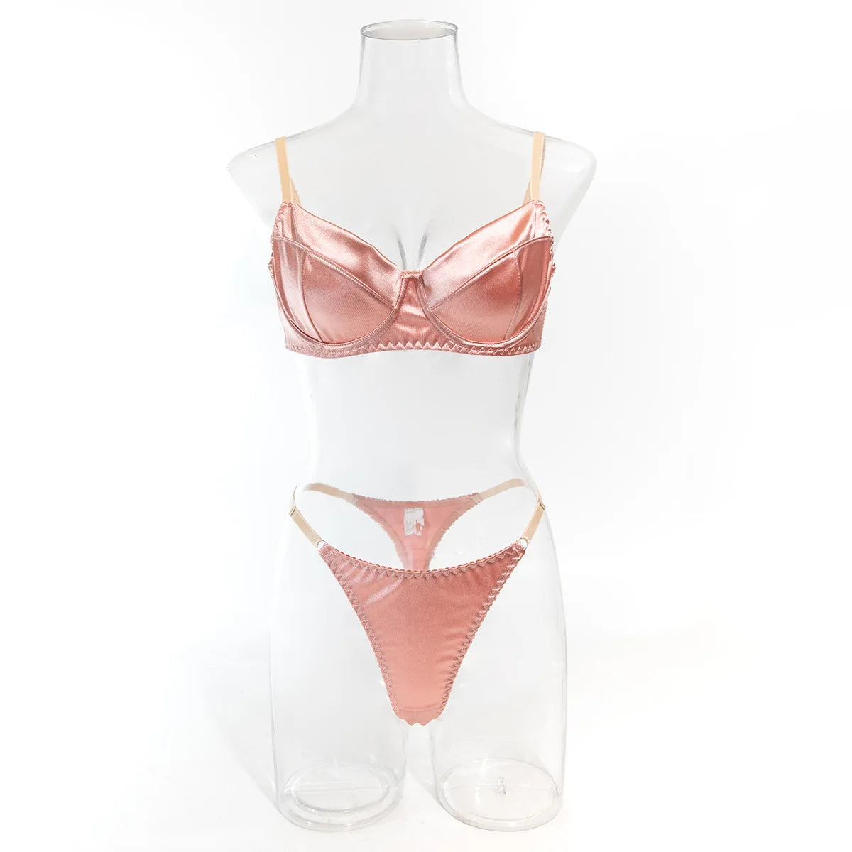 Champagne Floral Push Up Set