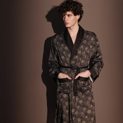 Satin Kimono Sleepwear Robe
