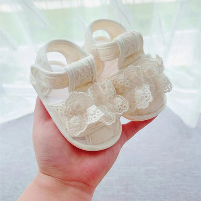 Soft-Sole Hook-and-Loop Baby Sandals