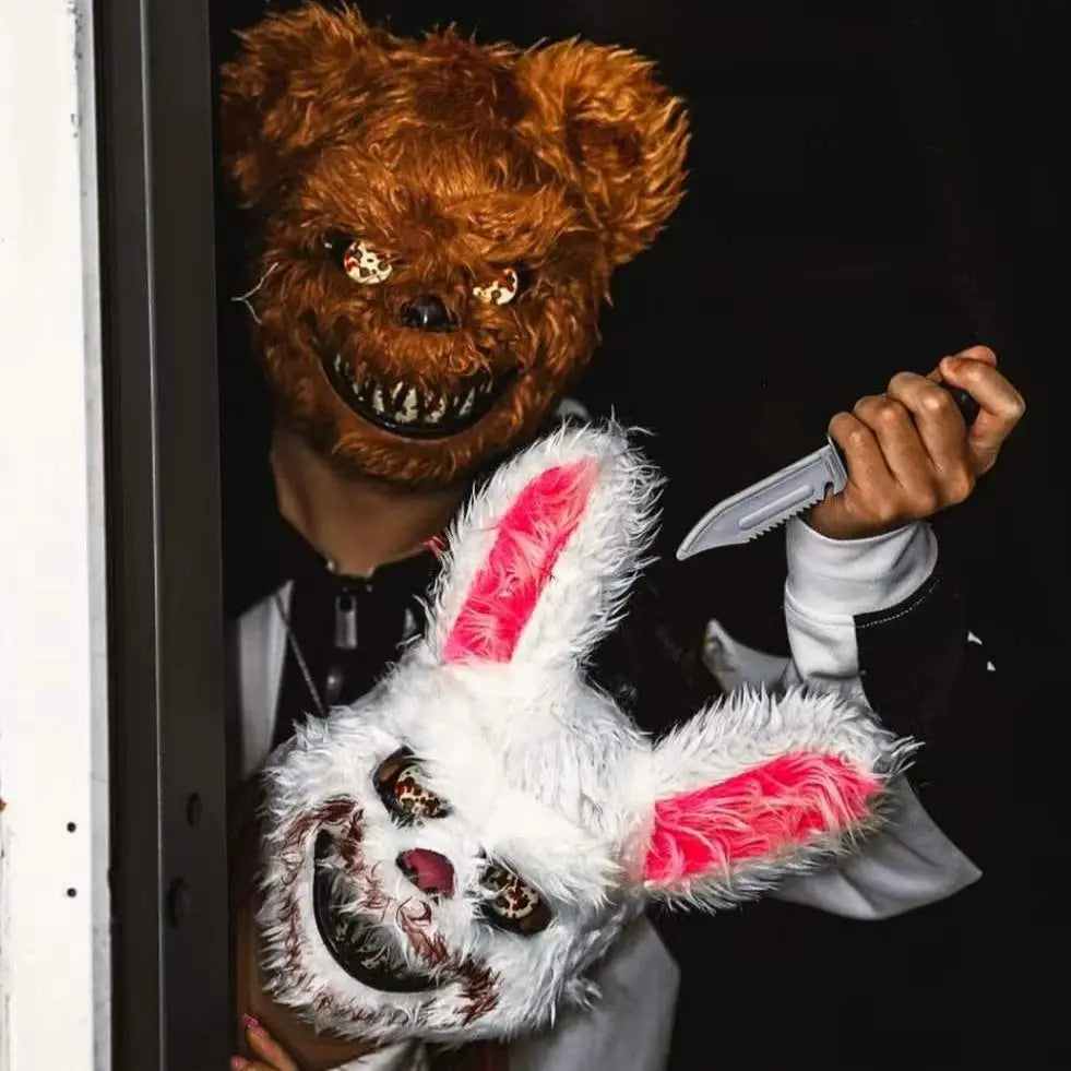 Glowing Bloody Animal Mask