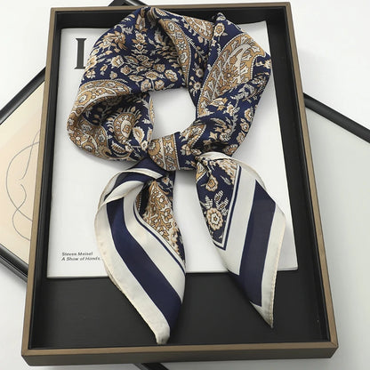 Scarf 70 70Cm Silk Square