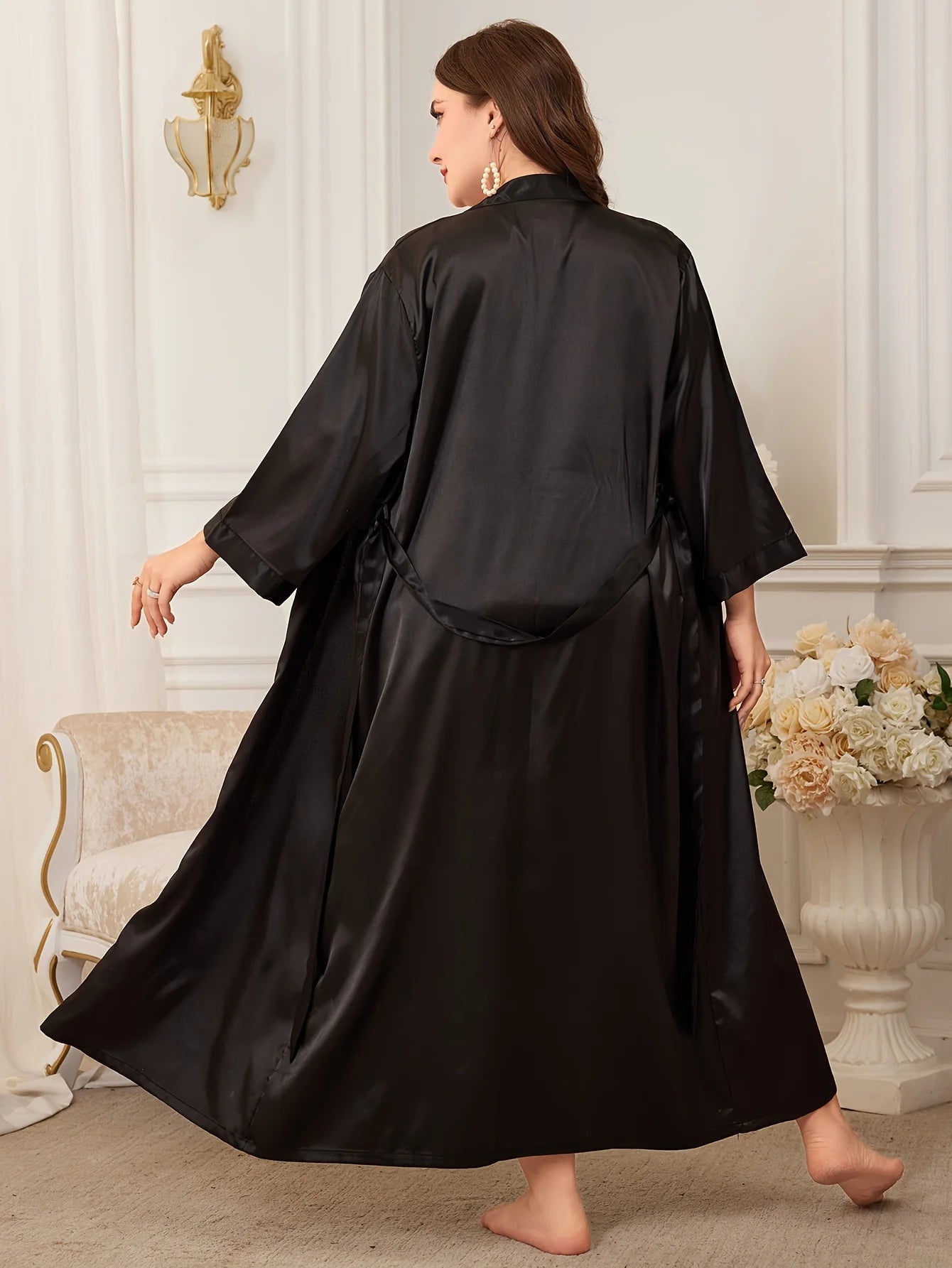 Elegant Ankle Length Robe