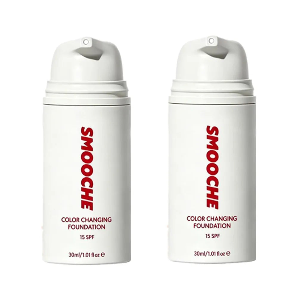 30ml SMOOCHE Color Changing Foundation - Self-Adjusting Shade