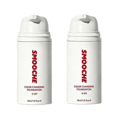 30ml SMOOCHE Color Changing Foundation - Self-Adjusting Shade