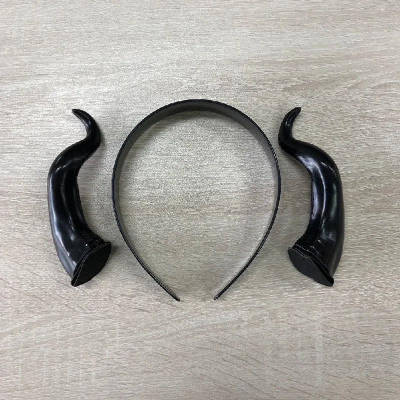 Detachable Devil Horns Headpiece