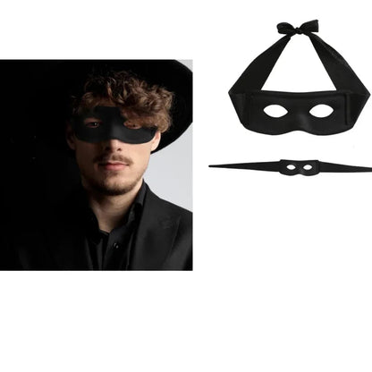 Bandit Eye Domino Mask