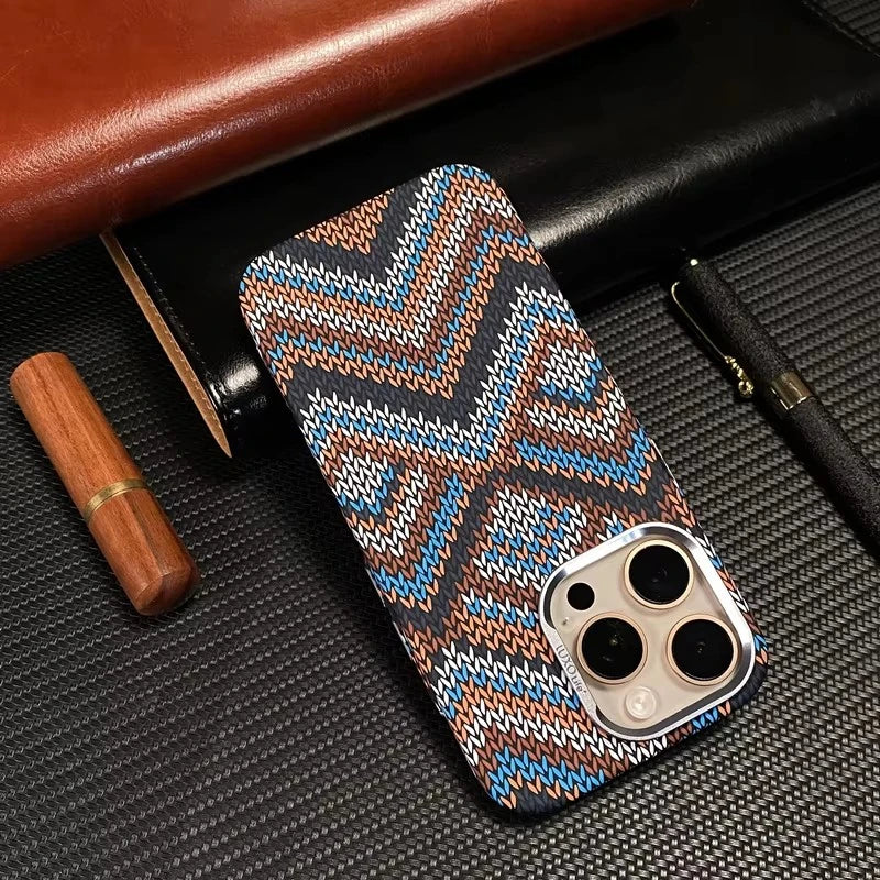 Carbon Fiber Grid Case for iPhone 17 Pro Max | 17 Pro | 16 Pro Max | 16 Pro | 15 Pro Max | 15 Pro