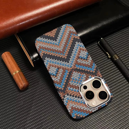 Carbon Fiber Grid Case for iPhone 17 Pro Max | 17 Pro | 16 Pro Max | 16 Pro | 15 Pro Max | 15 Pro