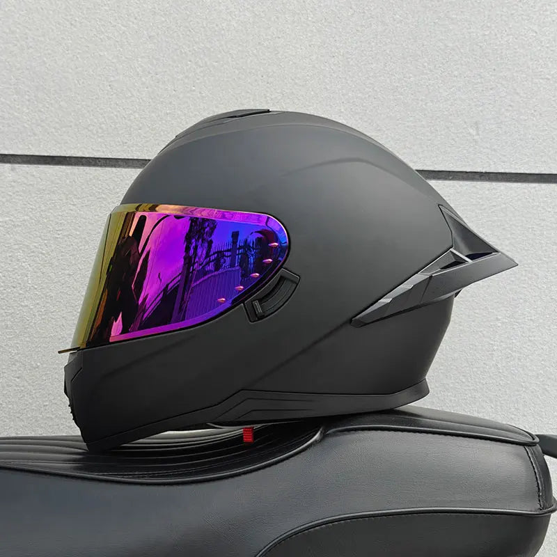 LVS Dual-Lens Full-Face Helmet
