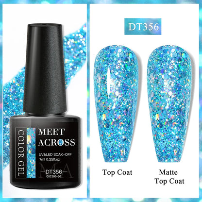 MEET ACROSS Matte Gel Polish