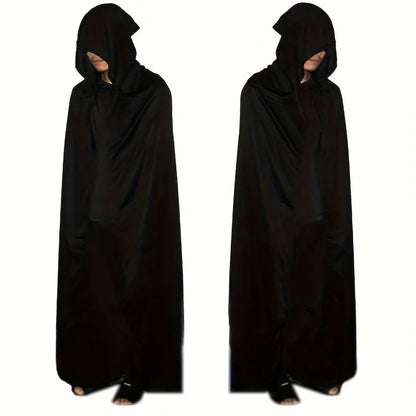 Black Grim Reaper Costume Cloak