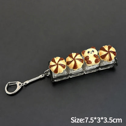 Key Cap Clicker Keychain Party