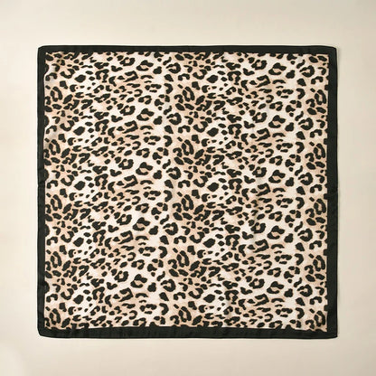 68cm Leopard Printed Square