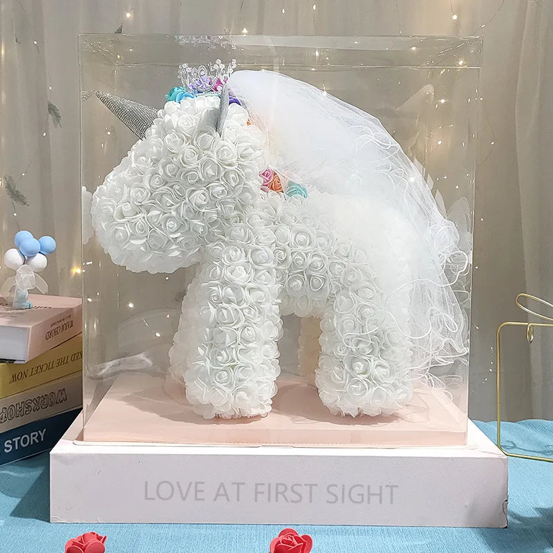 Simulated Rose Display