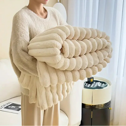 Soft Rabbit Velvet Blanket