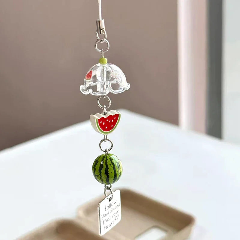 Cute Wind Chime Pendant Keyring