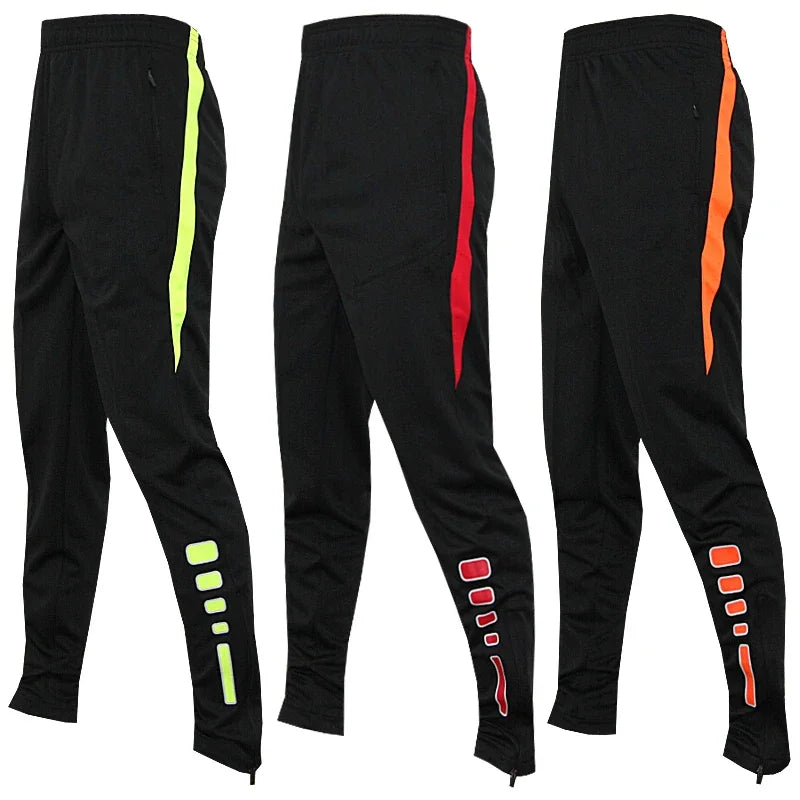 Sport Running Zipper Pockets Training Trouser