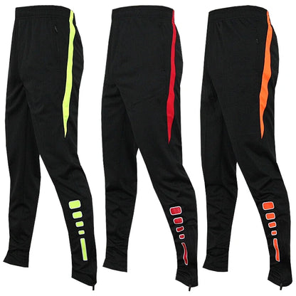 Sport Running Zipper Pockets Training Trouser