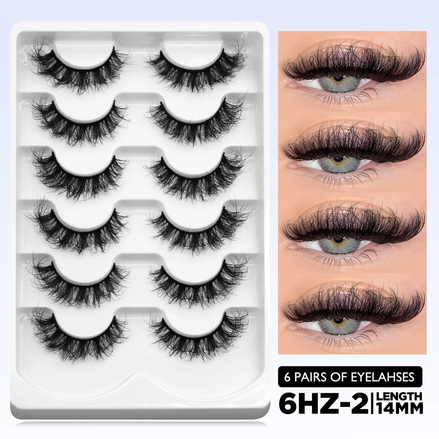 Thick Fluffy Strip Eyelashes