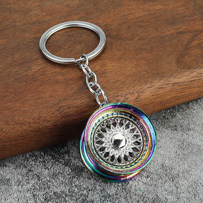 Creative Gear Head Keychain Speed
