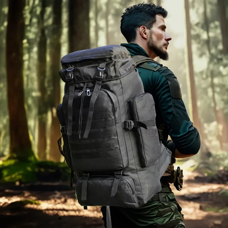 Camouflage Tactical Mountaineering Backpack