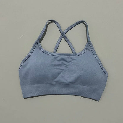 Histello Backless Cross Bra
