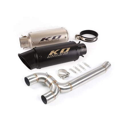 Yamaha FZ6/FZ6N/FZ6S Exhaust Mid-Pipe Pair with DB Killer