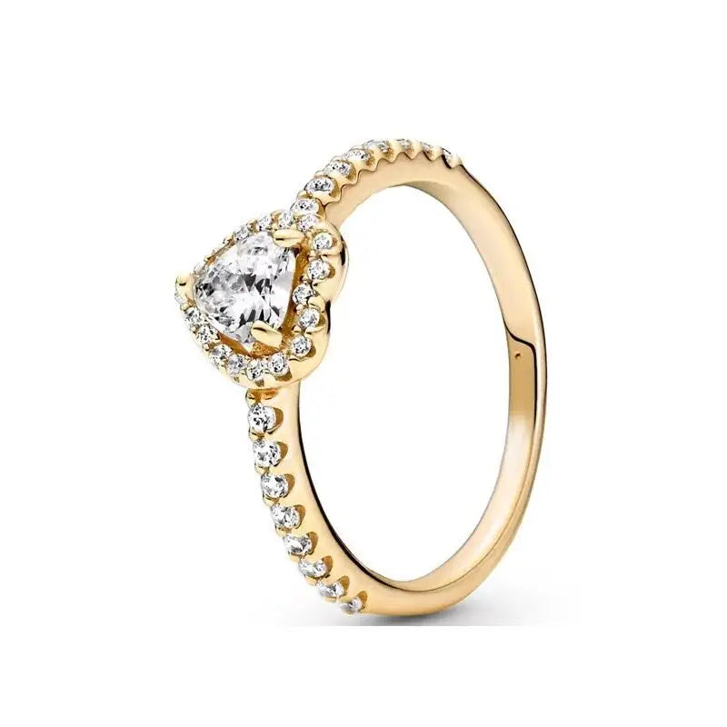 Eternal Rose Heart Ring