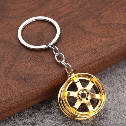 Creative Gear Head Keychain Speed